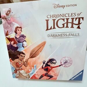 Ravensburger Chronicles of Light Darkness Falls Disney Game Excellent Strategy